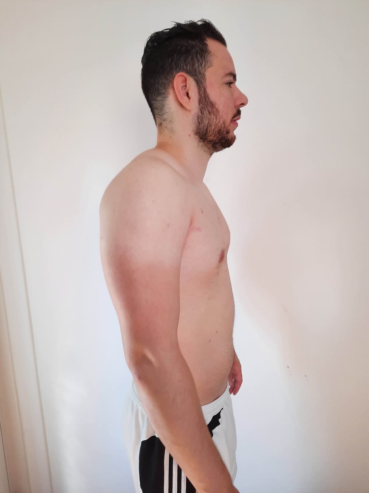 Afbeelding van Bram na zijn transformatie